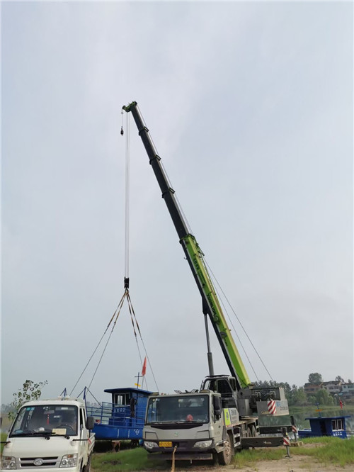 上饶市桥梁建设吊装案例